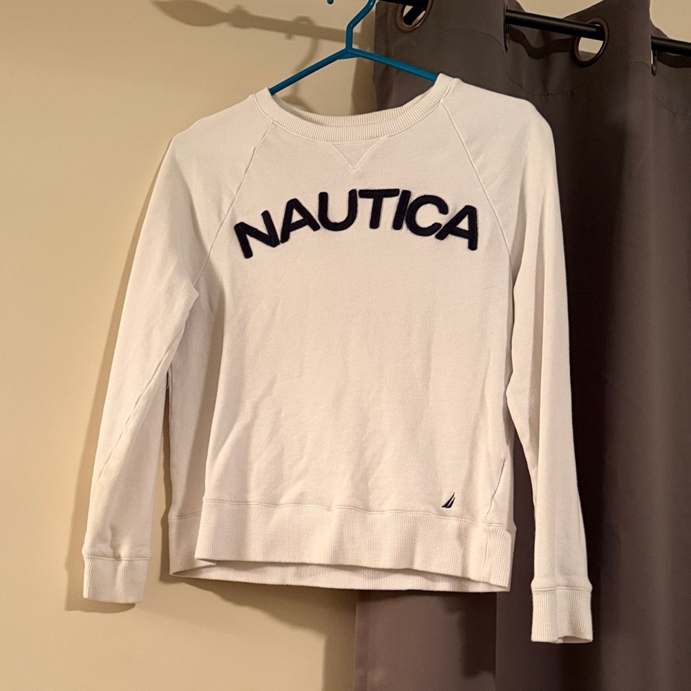 Nautica Women's White Crew Neck